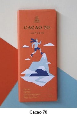 Bailey Brand consulting cacao 70 chocolate brand design trends