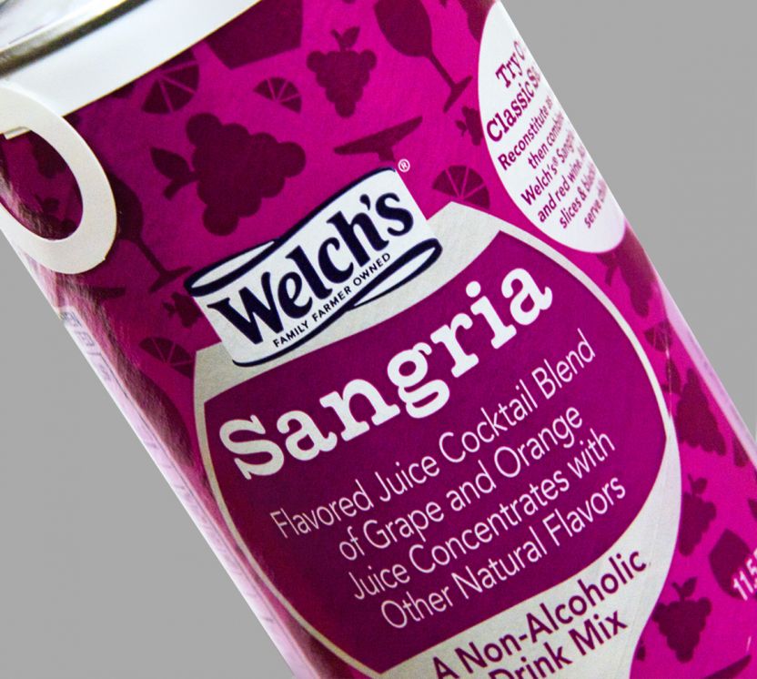 Bailey Brand consulting welch's sangria product packaging welch's