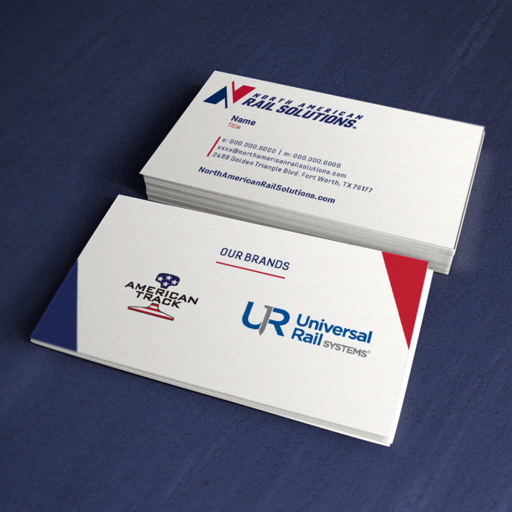 Bailey Brand Consulting - North American Rail Solutions Business Cards
